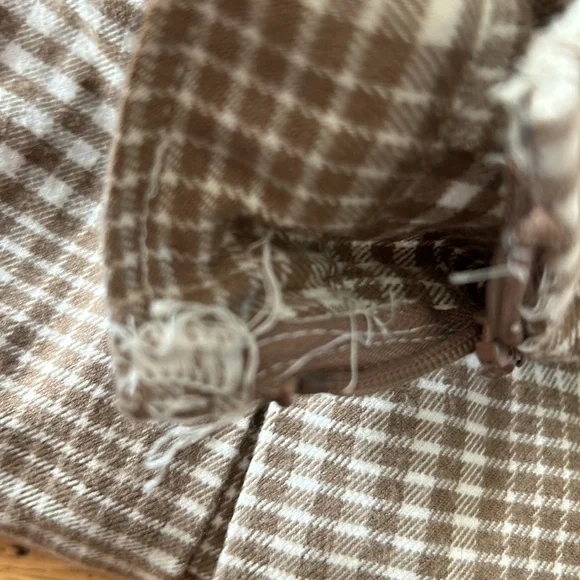 Hollister School Girl Plaid Ultra High-Rise A-Line Mini Skirt Size Small - Picture 12 of 12